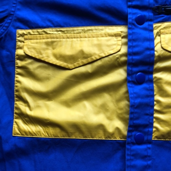 RARE Vintage Polo Sport Ralph Lauren Button Up Shirt Jacket Colorblock - Picture 5 of 16